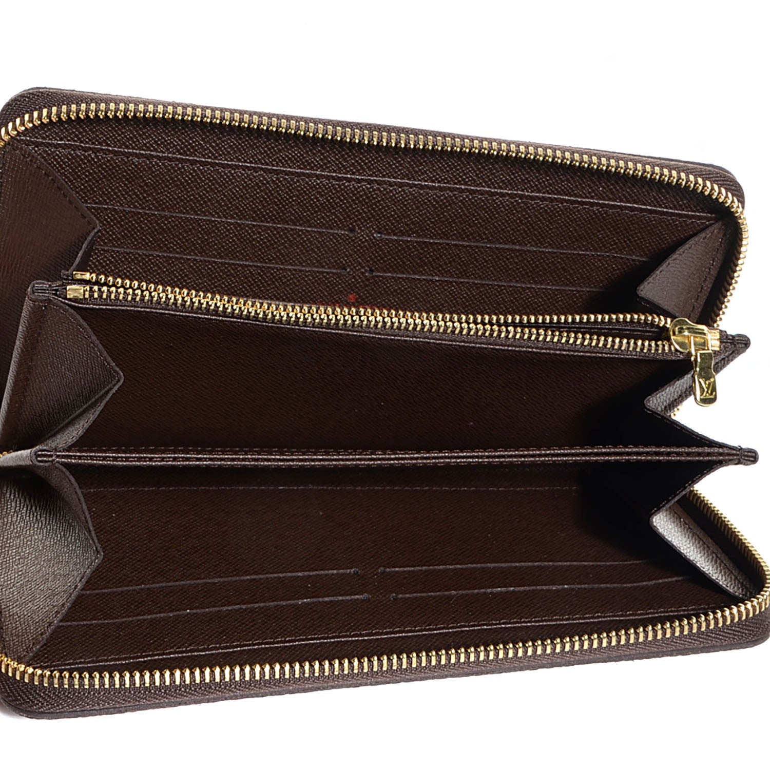 Louis Vuitton Damier Ebene Zippy Wallet 5 of 7