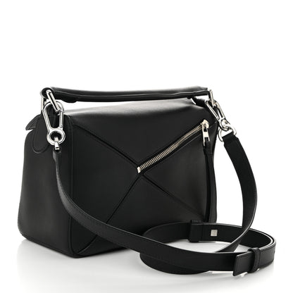 Loewe Calfskin Small Puzzle Bag Black 3 of 9