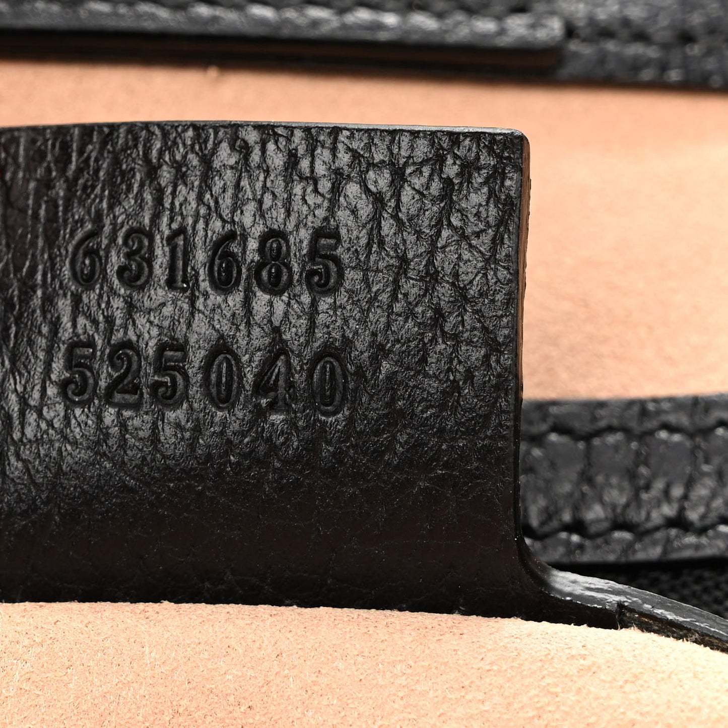 Textured Calfskin Web Medium Ophidia Shopping Tote Black