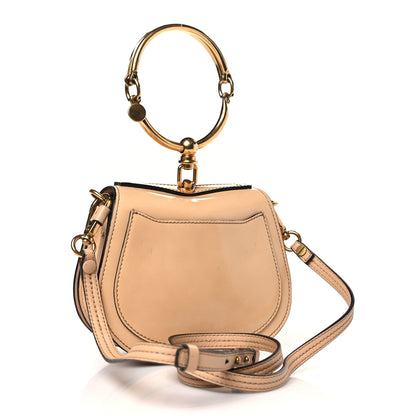 Chloe Patent Suede Small Nile Bracelet Bag 3 of 9