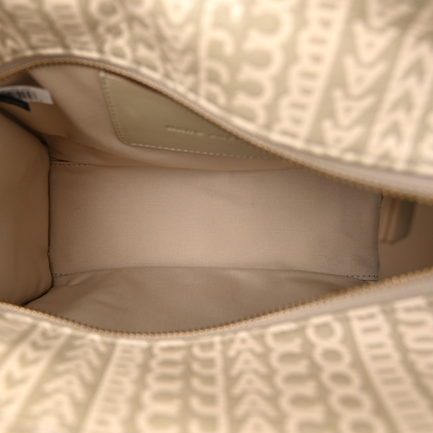 Marc Jacobs Calfskin Small The Monogram Tote Khaki 5 of 11