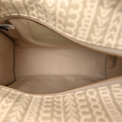 Marc Jacobs Calfskin Small The Monogram Tote Khaki 5 of 11