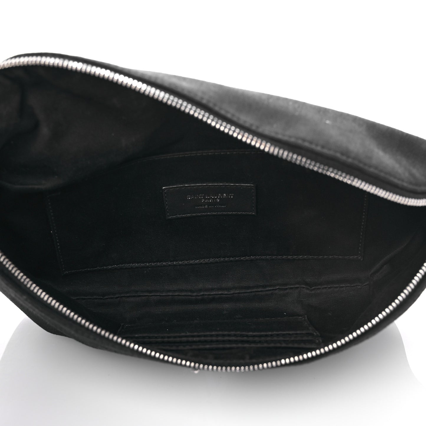 Canvas Monogram Belt Bag Black