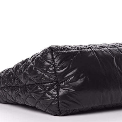 Chanel Nylon Quilted Large Coco Cocoon Tote Black 8 of 10