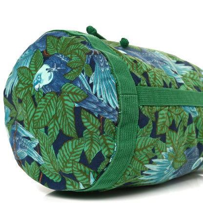Hermes Cotton Canvas Drawstring Bucket Tote 8 of 10