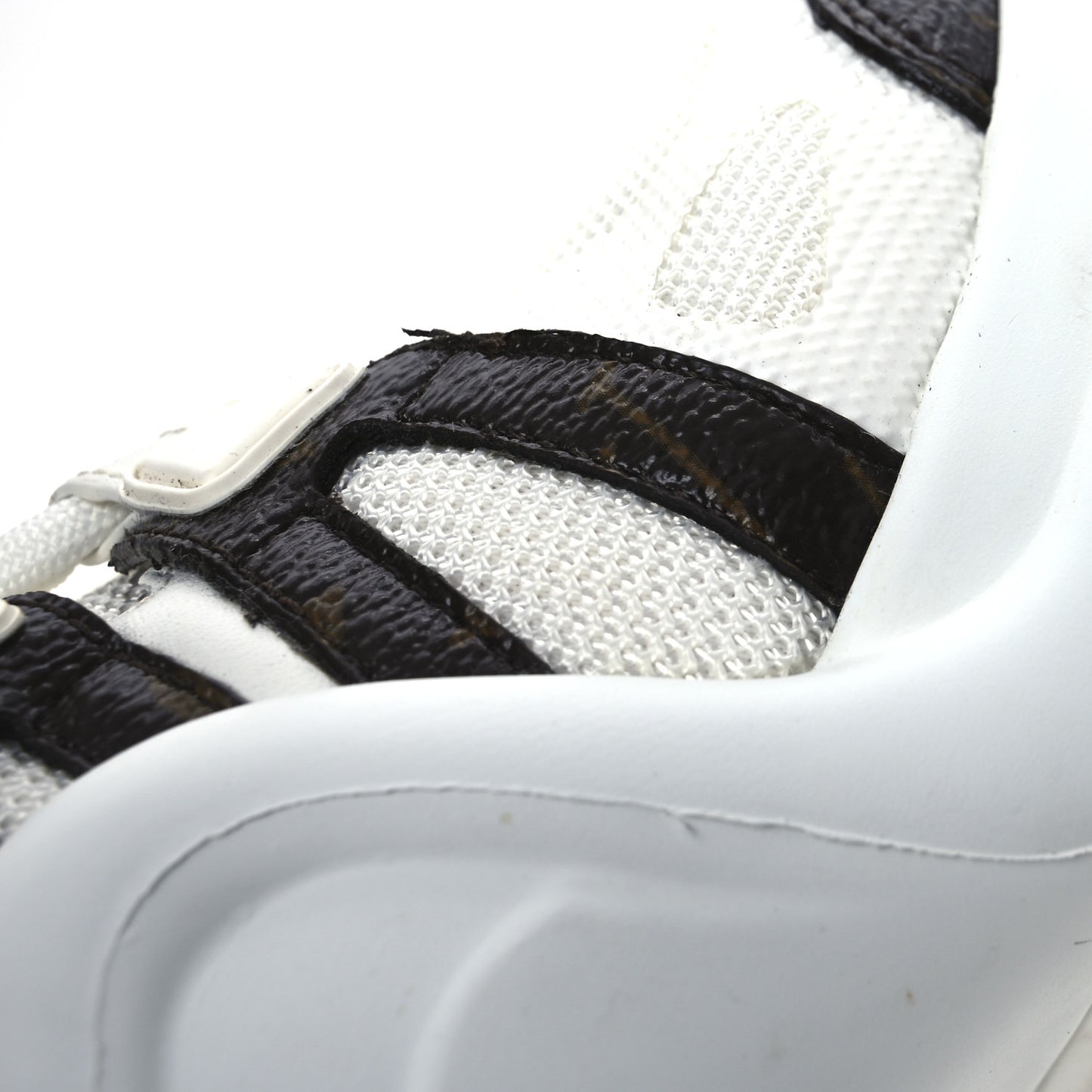 Patent Monogram LV Archlight Sneakers 38 White