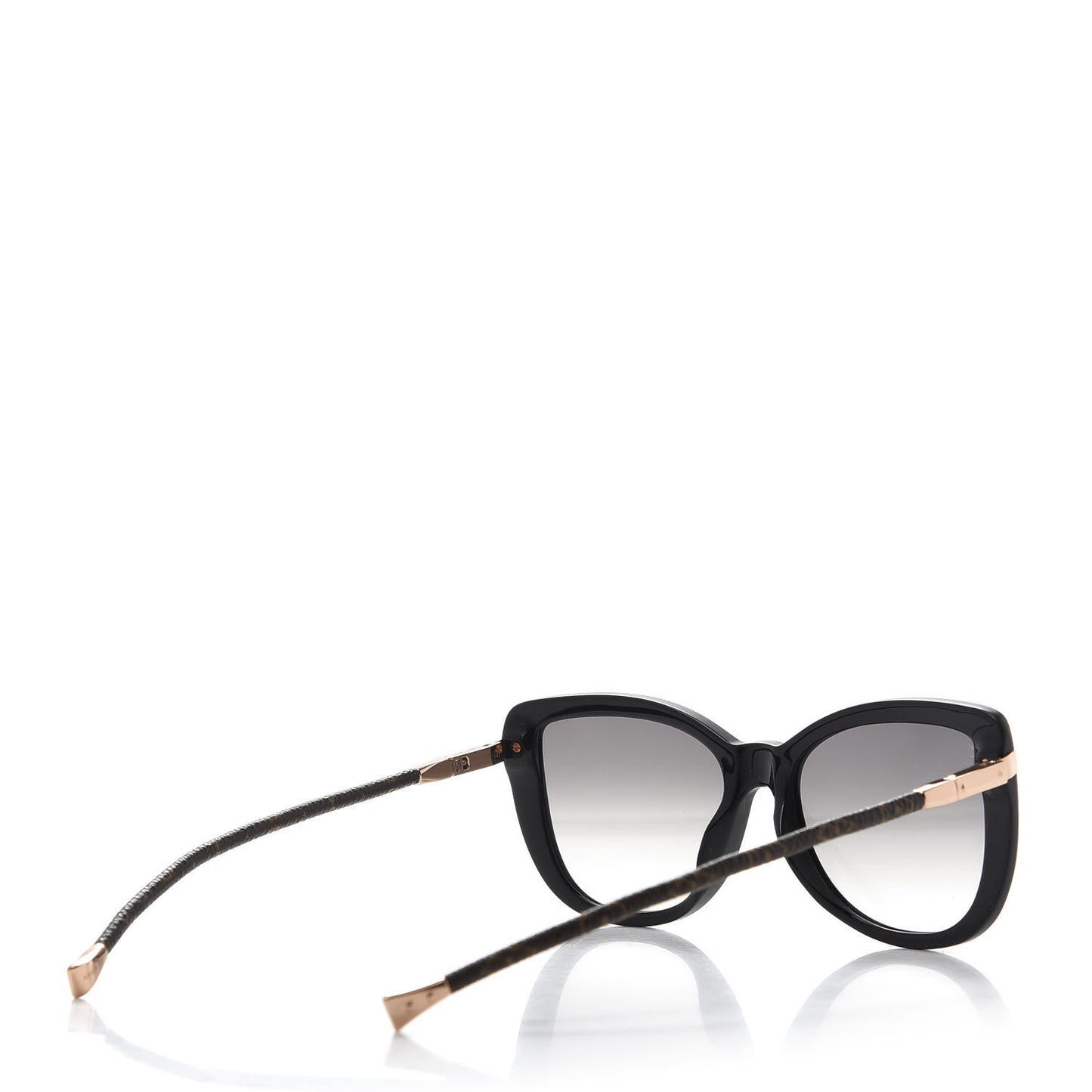 Monogram Acetate Charlotte Sunglasses Z0781E Black