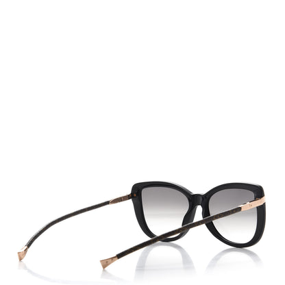 Louis Vuitton Monogram Acetate Charlotte Sunglasses Z0781E Black 4 of 9