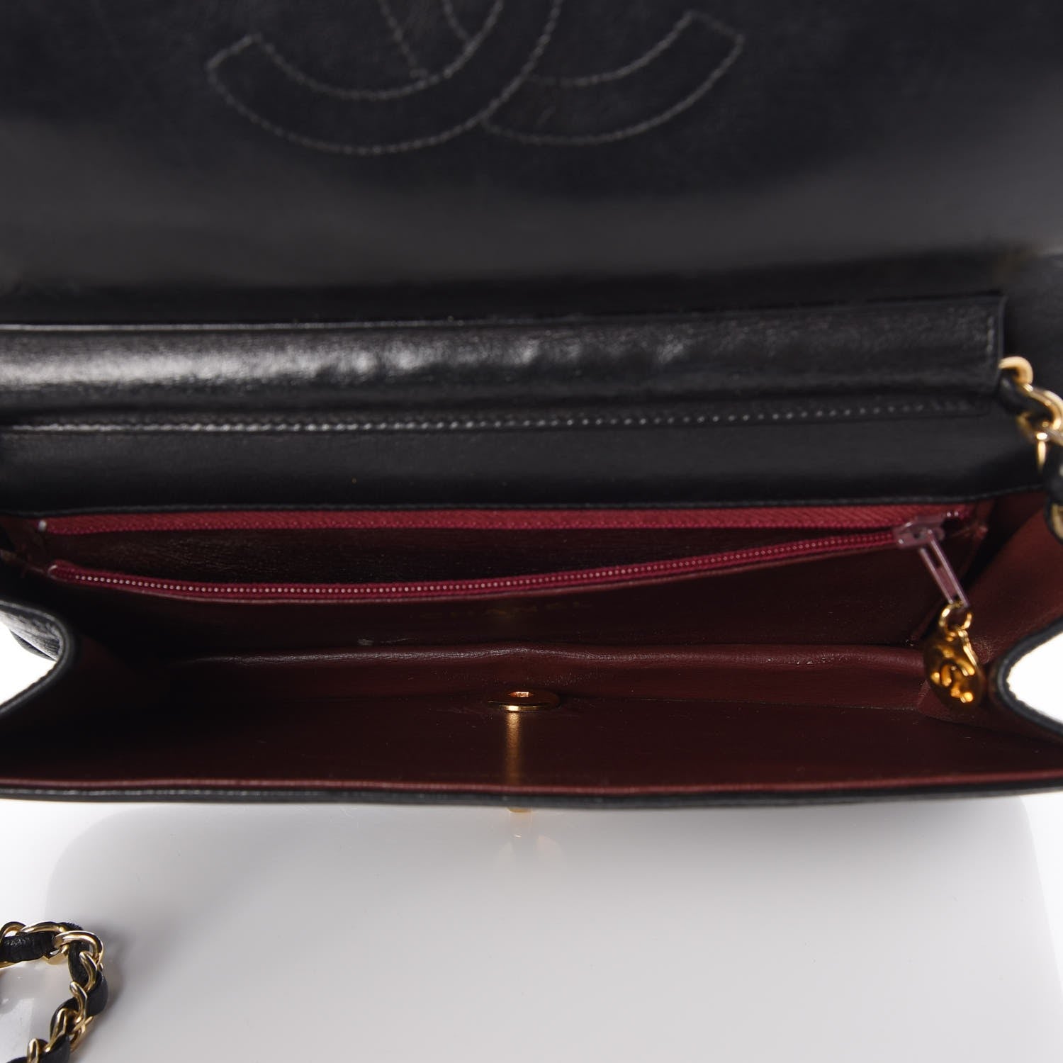 Chanel Lambskin Quilted Small Single Flap Black 5 of 8