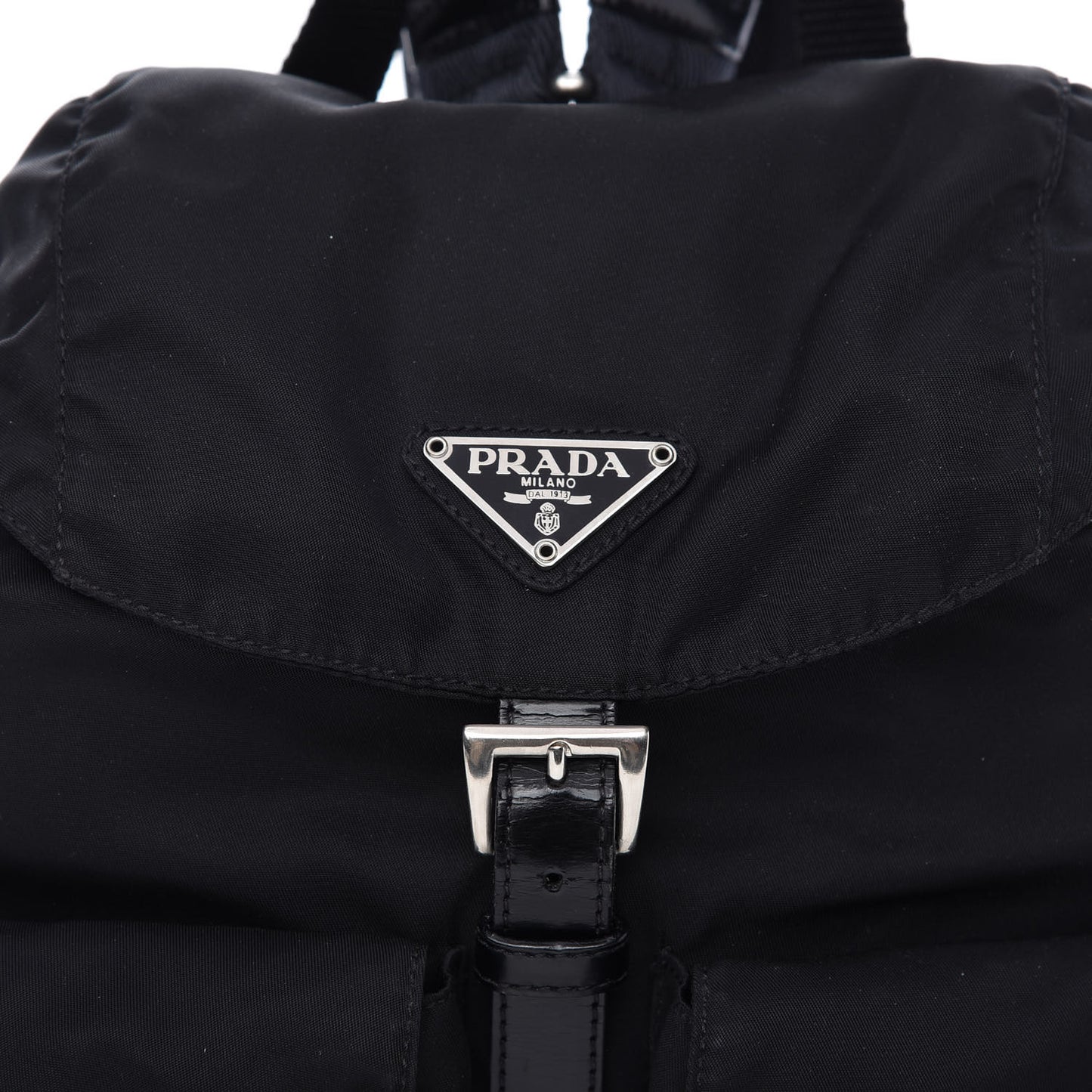 Tessuto Nylon Vela Small Backpack Black