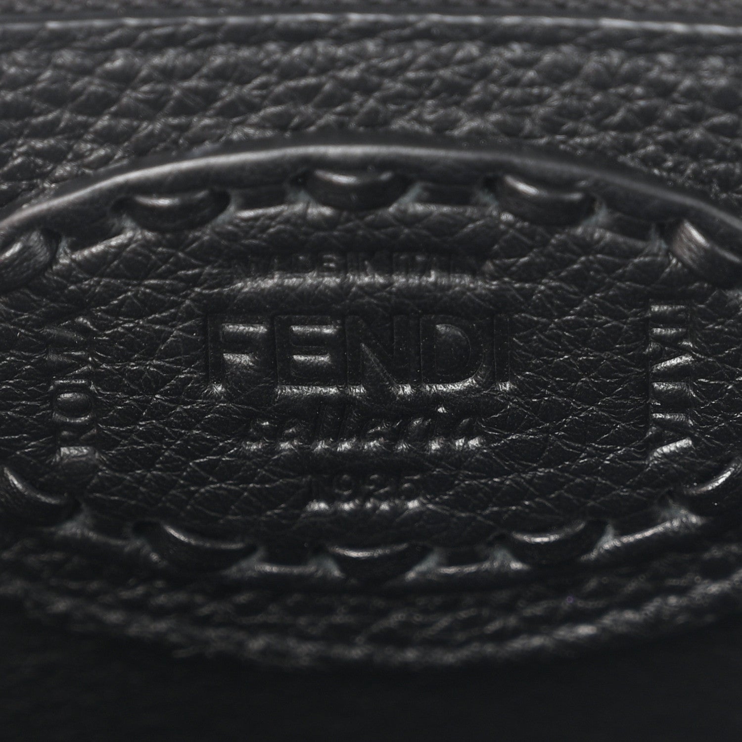 Fendi Cuoio Romano Selleria Medium By The Way Boston Bag Black 5 of 10