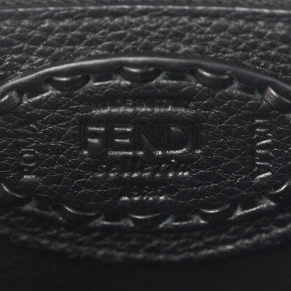 Fendi Cuoio Romano Selleria Medium By The Way Boston Bag Black 5 of 10