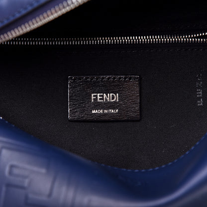 Fendi Vitello Grace FF Gradient Embossed Belt Bag Blueberry 8 of 12