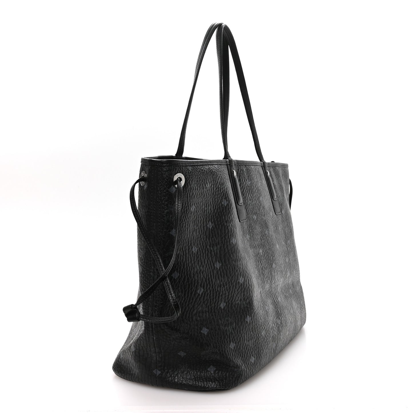Visetos Large Liz Reversible Shopper Tote Black