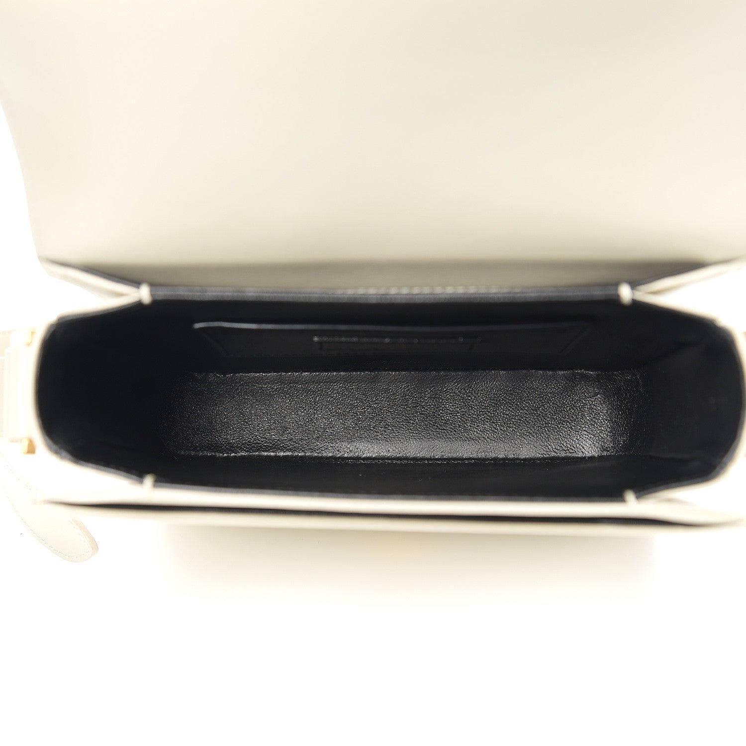 Saint Laurent Calfskin LE 61 Small Shoulder Bag Blanc Vintage 4 of 9