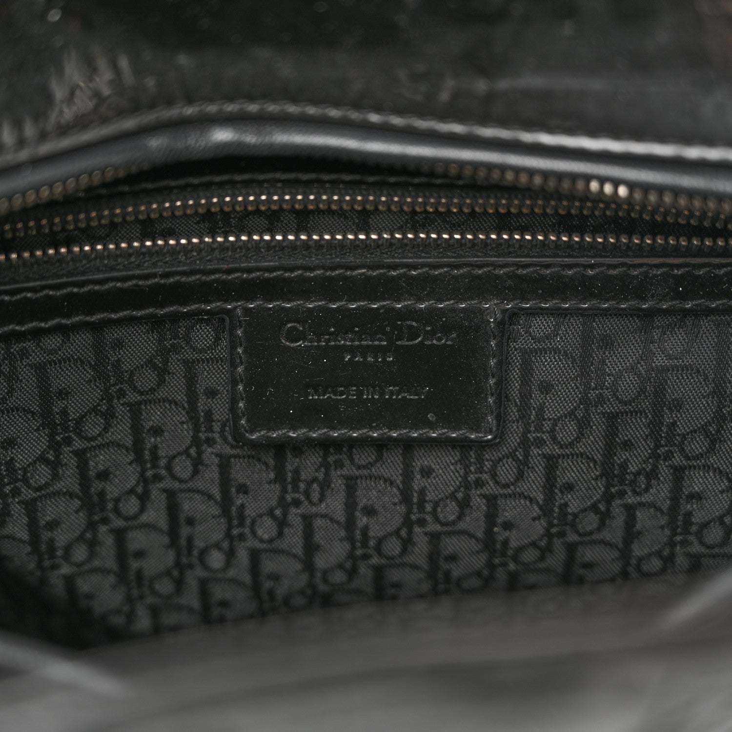 Christian Dior Patent Cannage Large Lady Dior Black 6 of 14
