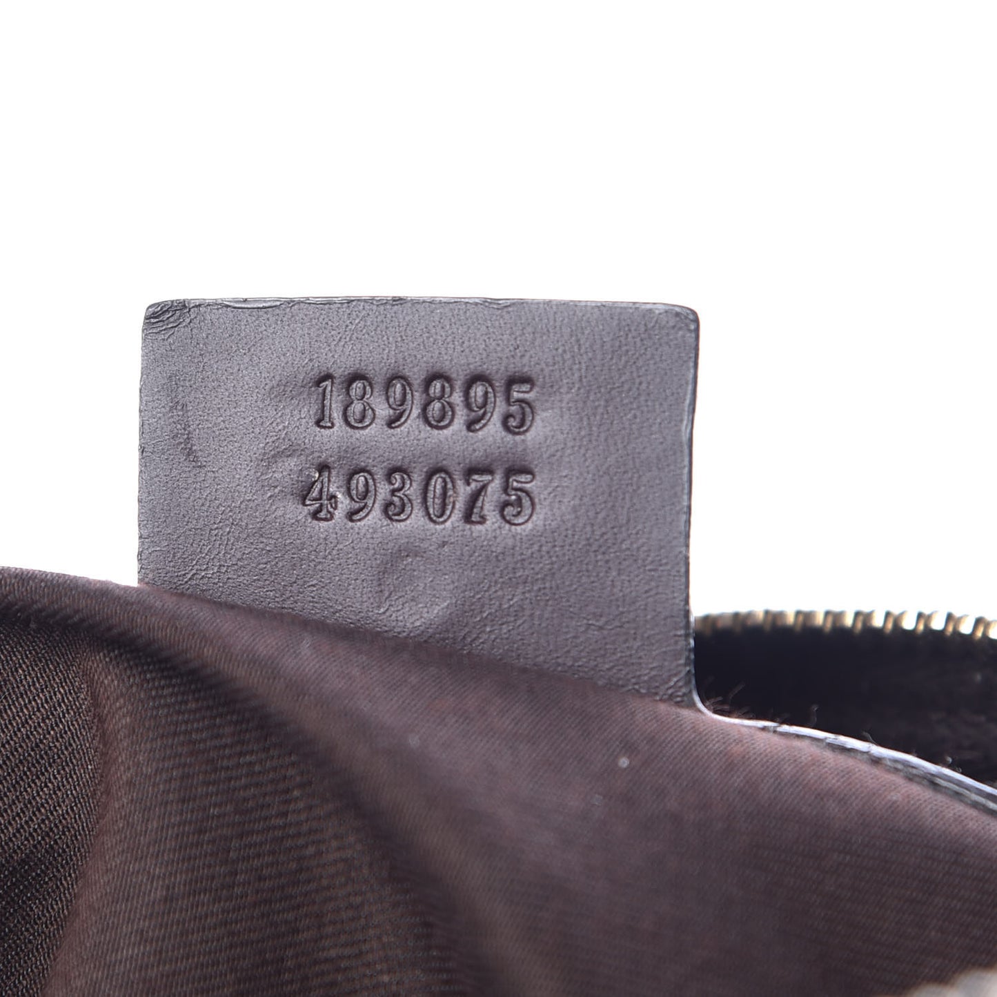 GG Plus Monogram Web Medium Joy Boston Dark Brown