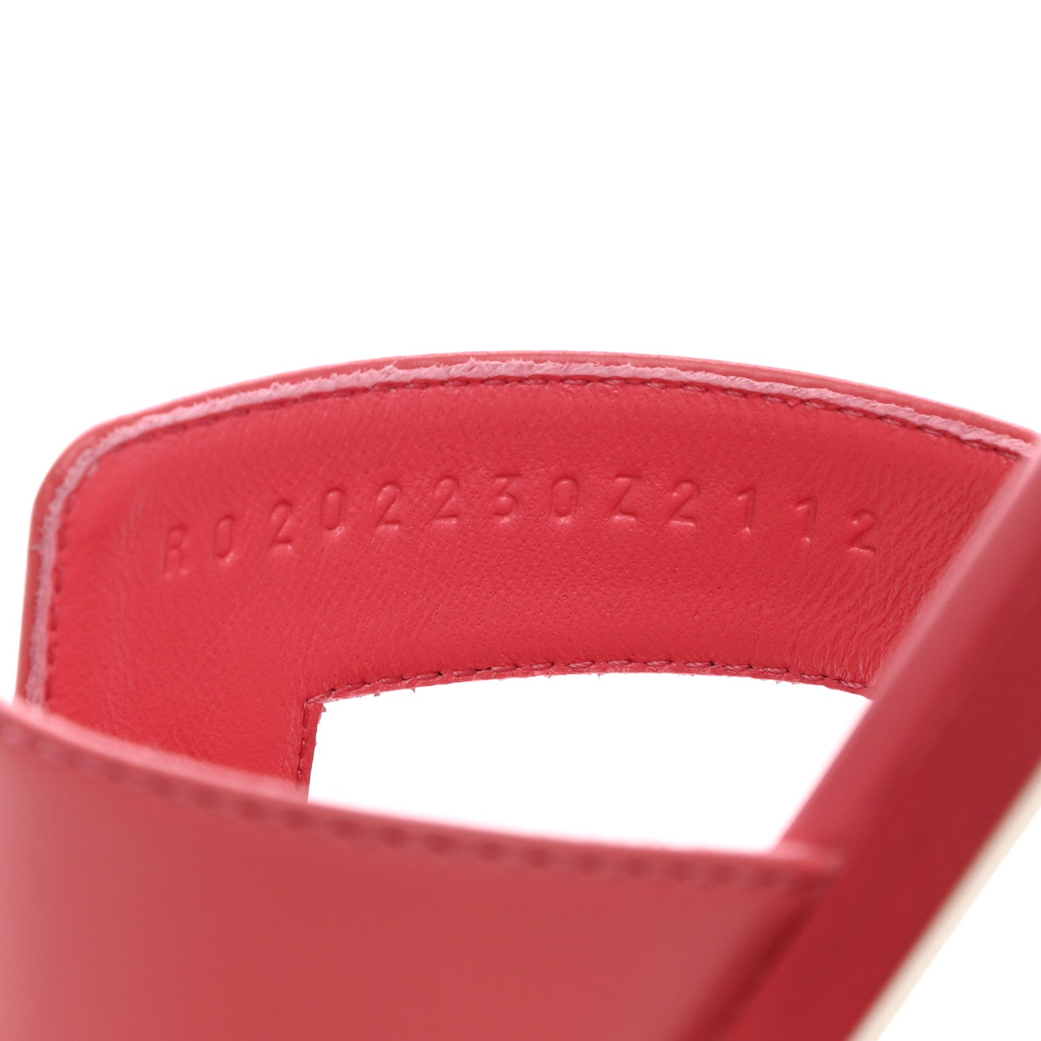 Hermes Epsom Oran Sandals 37 Rouge Azalee 8 of 10