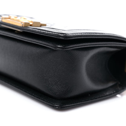 Chanel Caviar Quilted Small Boy Flap Black 9 of 11