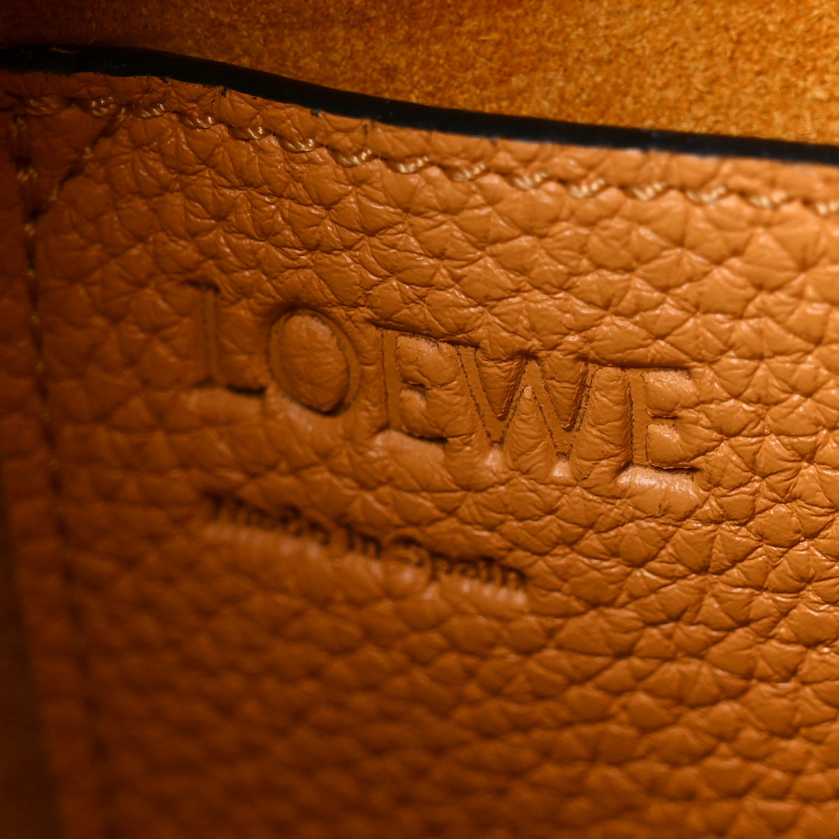 Loewe Calfskin Small Balloon Bucket Bag Yellow 6 of 9