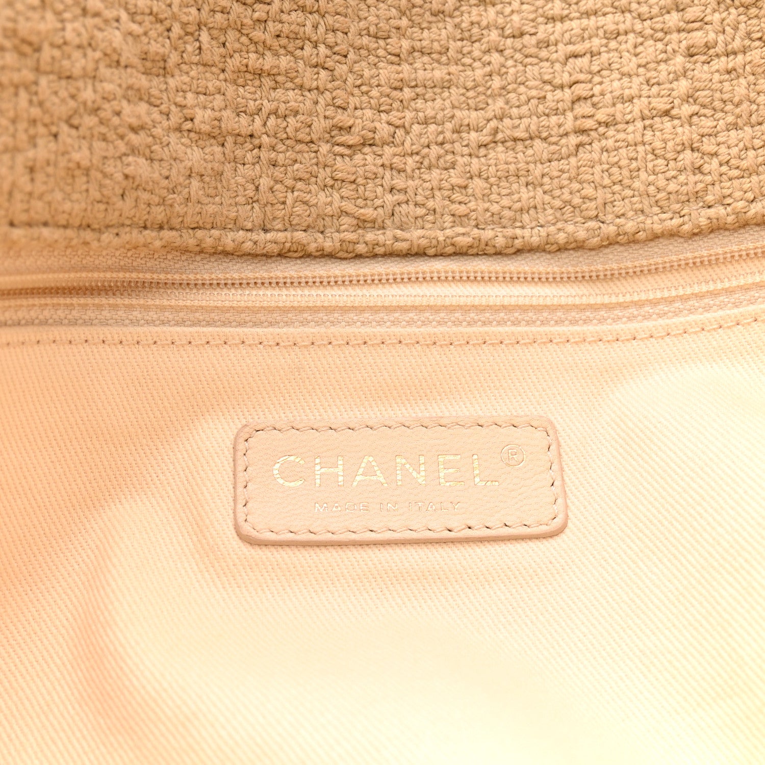 Chanel Tweed Nature Flap Dark Beige 1877320 – FASHIONPHILE