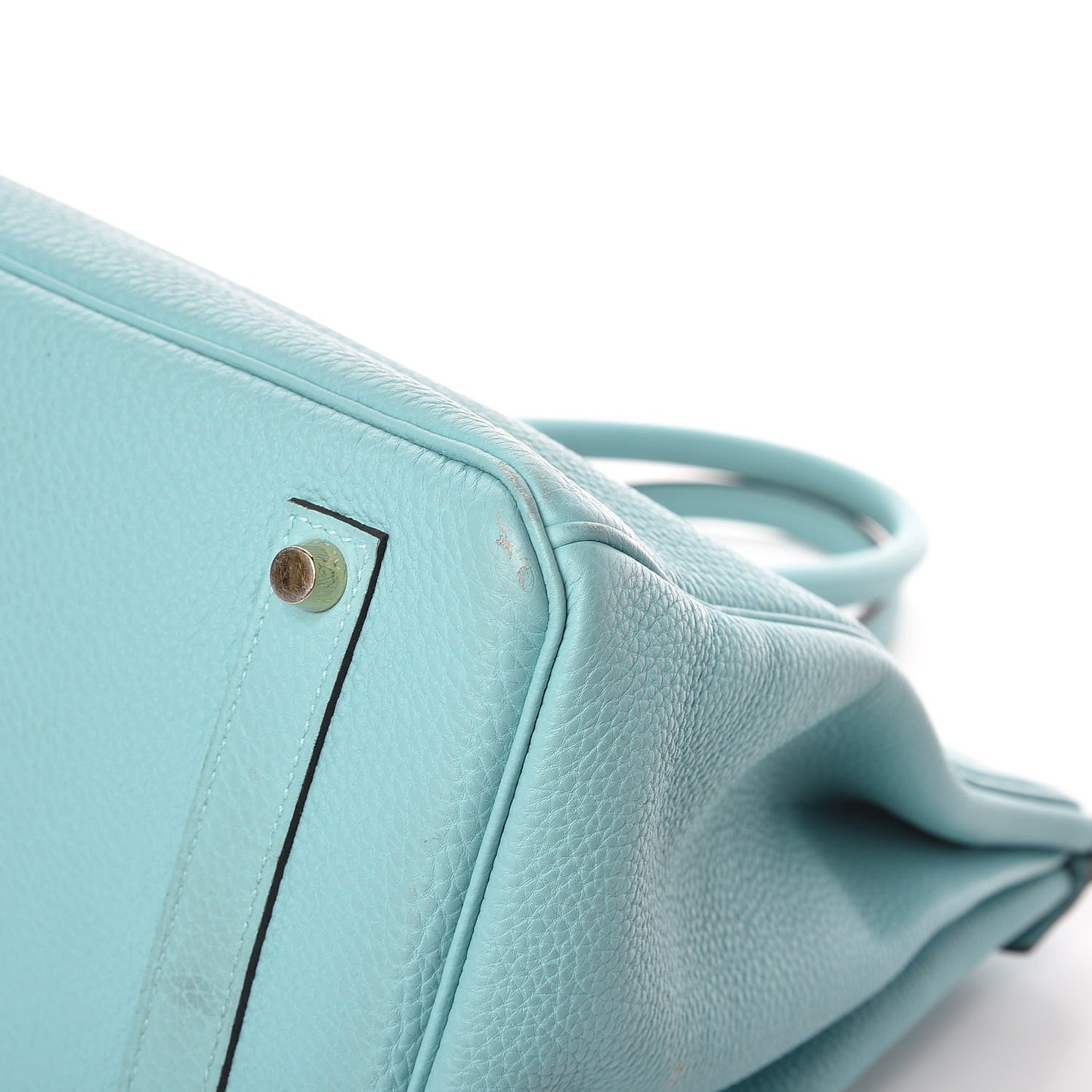 Togo Birkin 35 Bleu Atoll