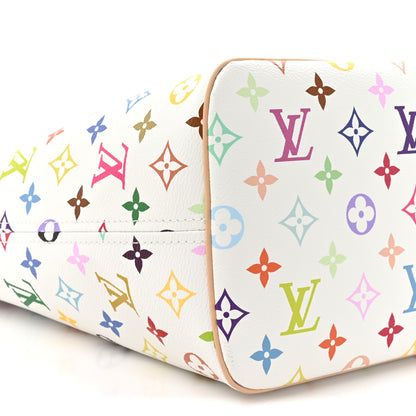 Louis Vuitton LV X TM Monogram Multicolor Neverfull MM White 10 of 10