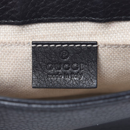 Gucci Pebbled Calfskin Small Soho Flap Crossbody Black 6 of 15
