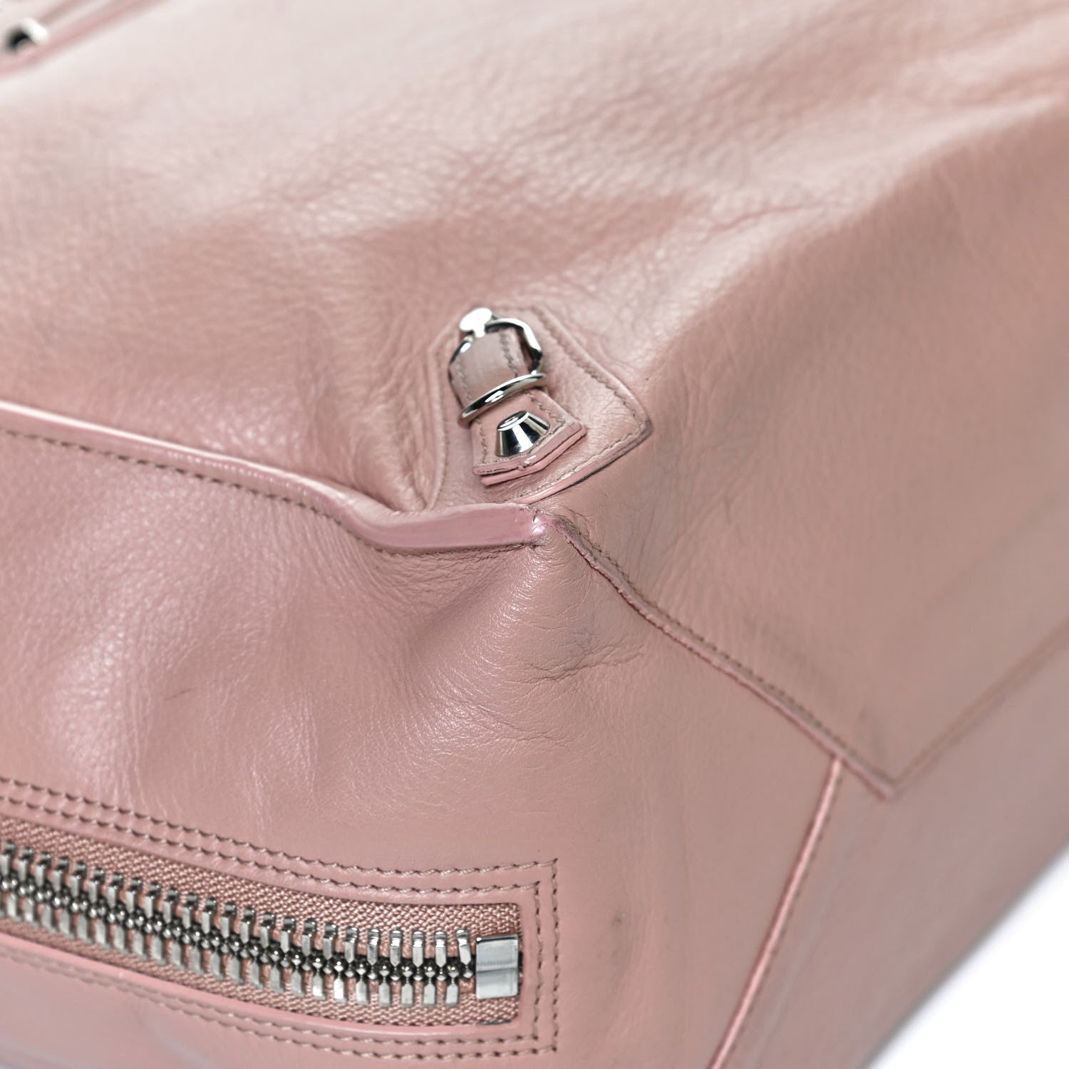 Balenciaga Veau Papier A5 Zip Around Tote Beige Desert 16 of 16