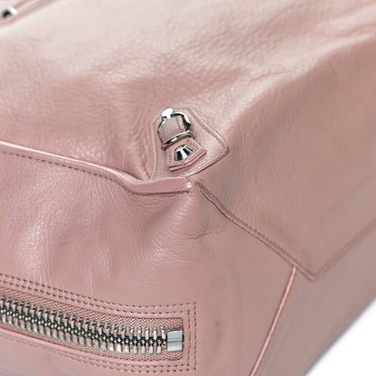 Balenciaga Veau Papier A5 Zip Around Tote Beige Desert 16 of 16