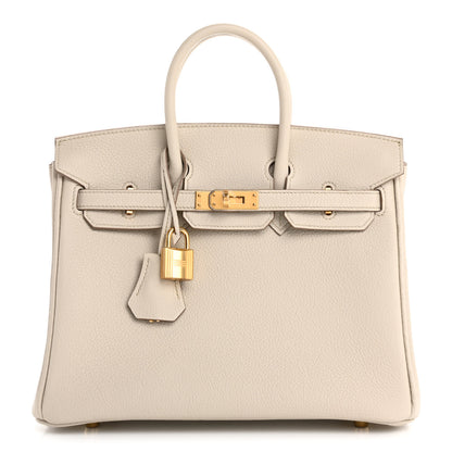 Hermes Togo Birkin 25 Beton 1 of 11