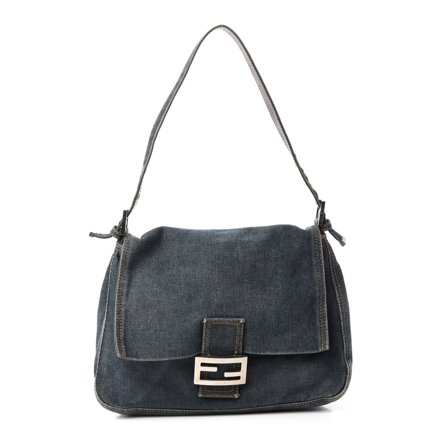 Denim Mama Baguette Blue