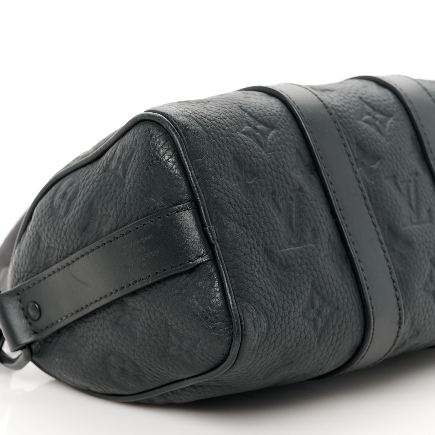 Monogram Taurillon Keepall Bandouliere 25 Black