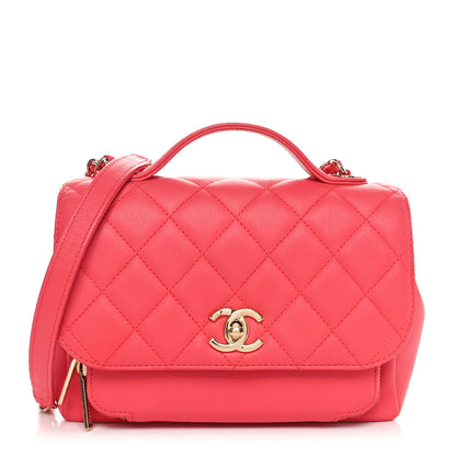 Chanel Caviar Quilted Medium Business Affinity Flap Pink 1 of 10