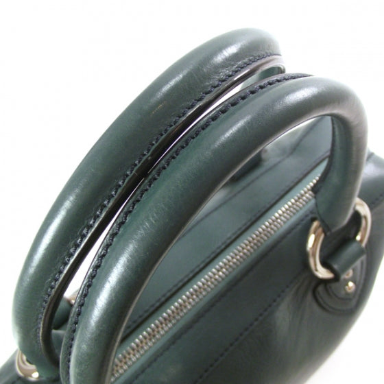 Marc Jacobs Leather Pocket Satchel Green 7 of 12