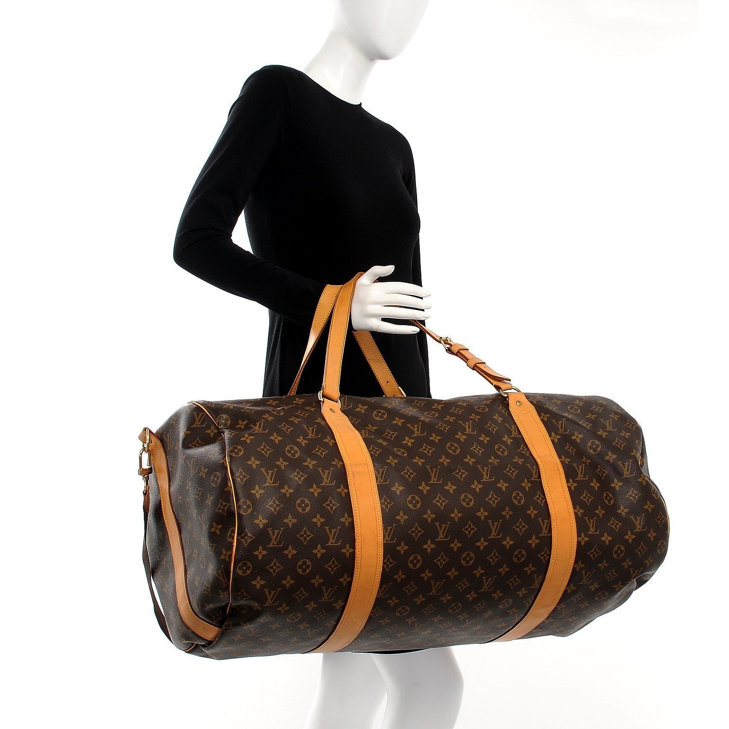 Louis Vuitton Monogram Sac Polochon 3 of 10