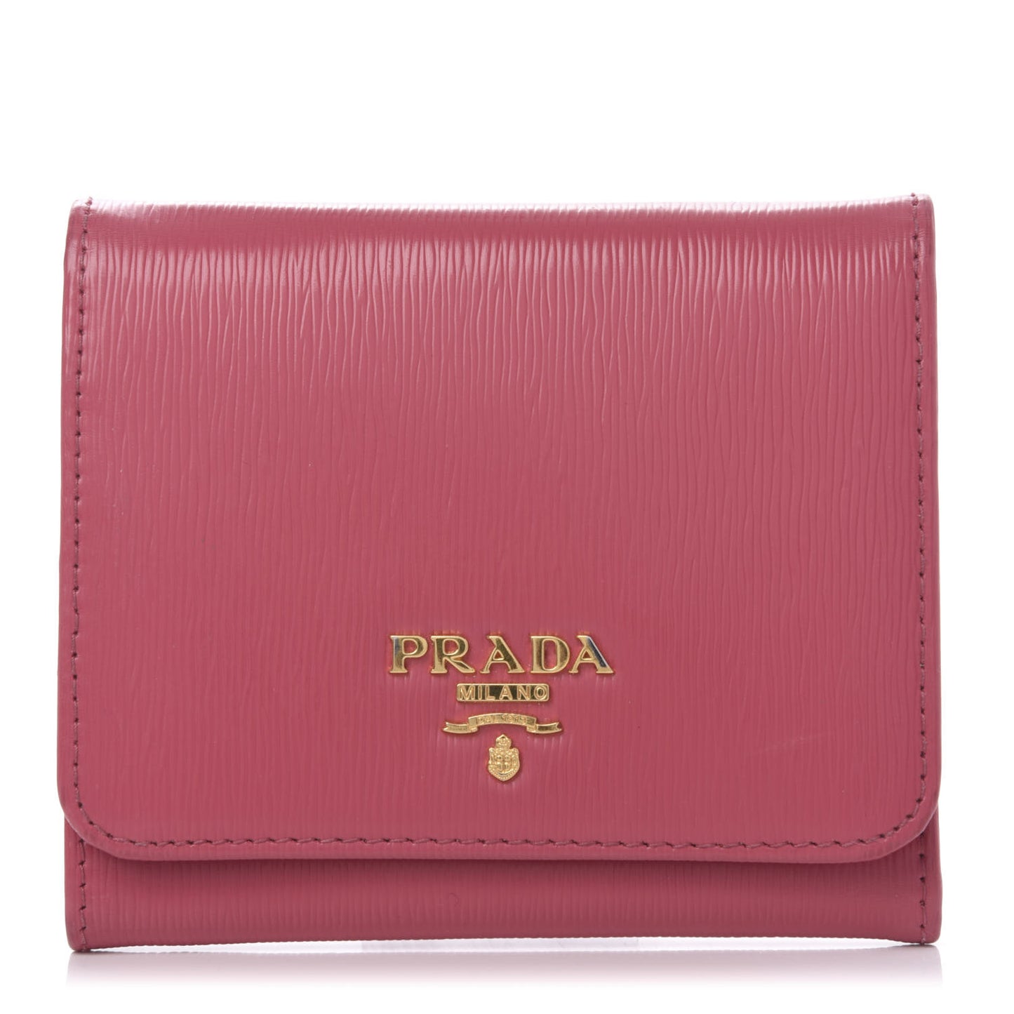 Vitello Move Tri-Fold Compact Wallet Peonia