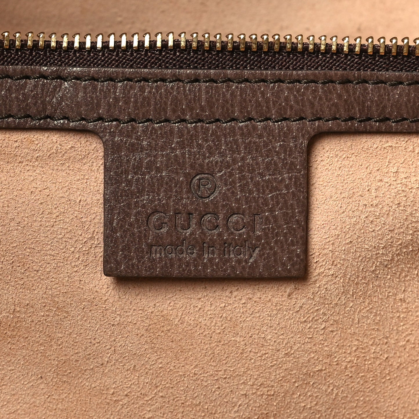 GG Supreme Monogram Textured Calfskin Web Medium Ophidia Shopping Tote Beige Ebony New Acero