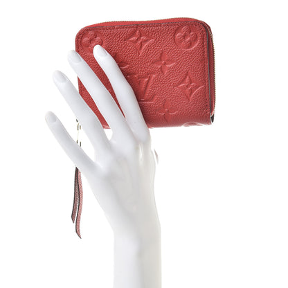 Louis Vuitton Empreinte Zippy Coin Purse Cherry 2 of 7