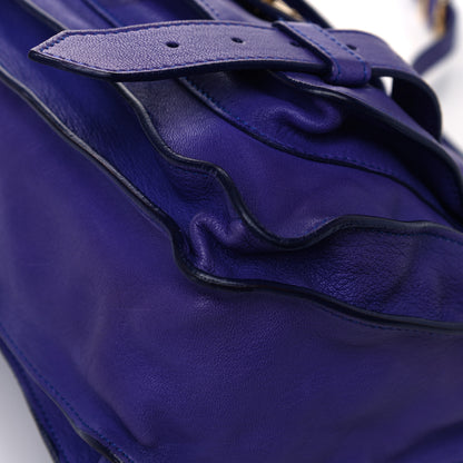 Proenza Schouler Lambskin Medium PS1 Satchel Purple Rain 10 of 20