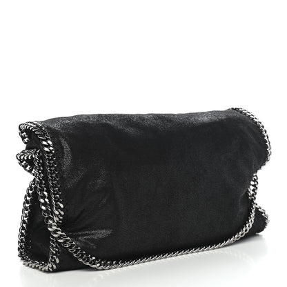 Stella McCartney Shaggy Deer Falabella Fold Over Tote Black 3 of 8