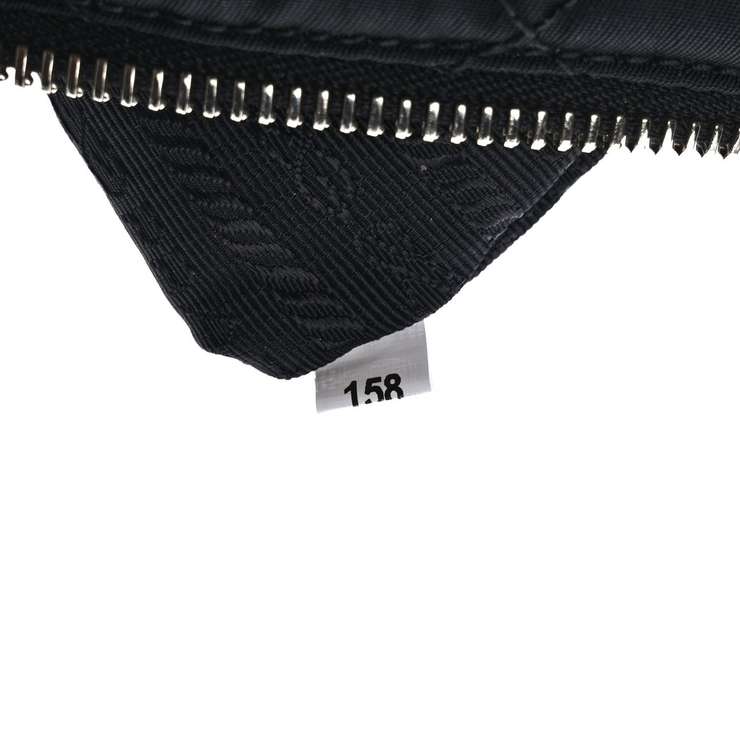 Nylon Tessuto Impuntu Quilted Crossbody Bag Black