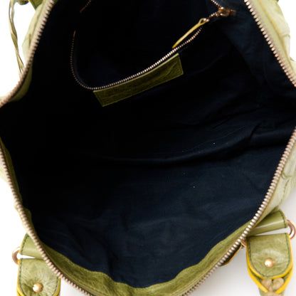 Balenciaga Agneau Giant 21 Rose Gold Hardware Work Vert Militaire 6 of 12