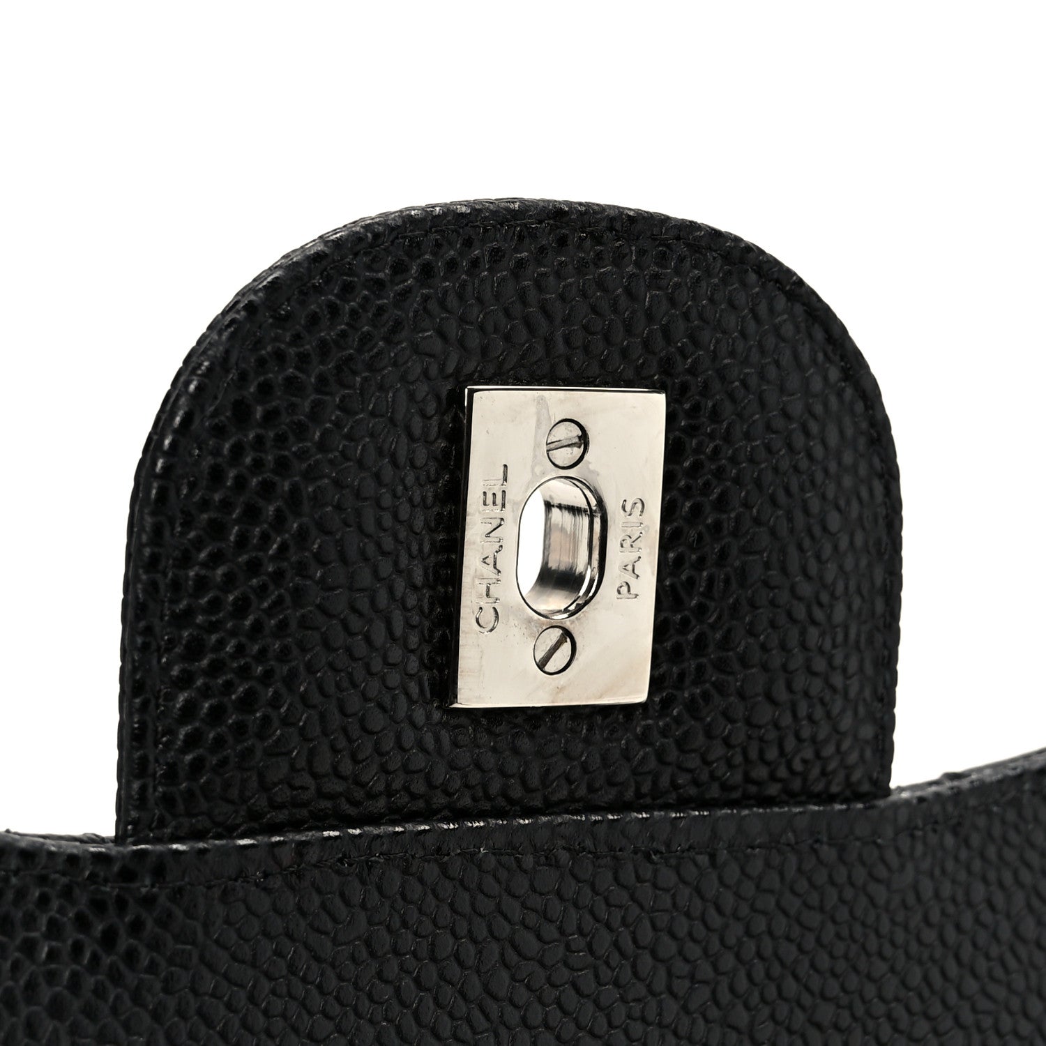 Chanel Caviar Quilted Jumbo Double Flap Black 7 of 12