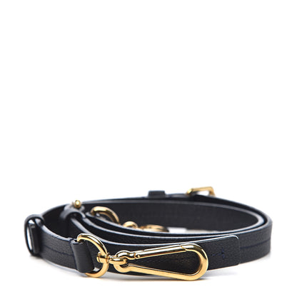 Louis Vuitton Calfskin Speedy Bandouliere Shoulder Strap Black 1 of 2