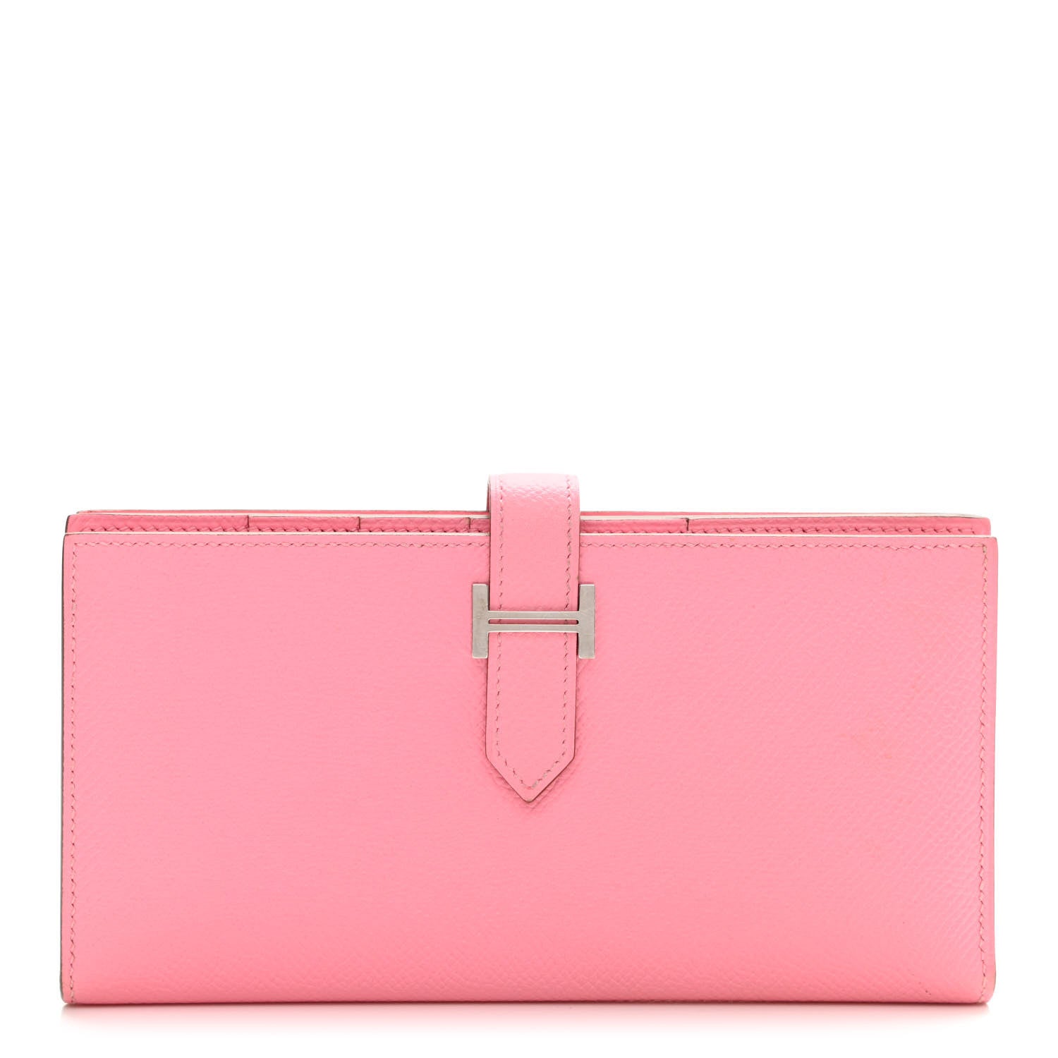 Hermes Epsom Bearn Gusset Wallet Rose Confetti 1 of 8