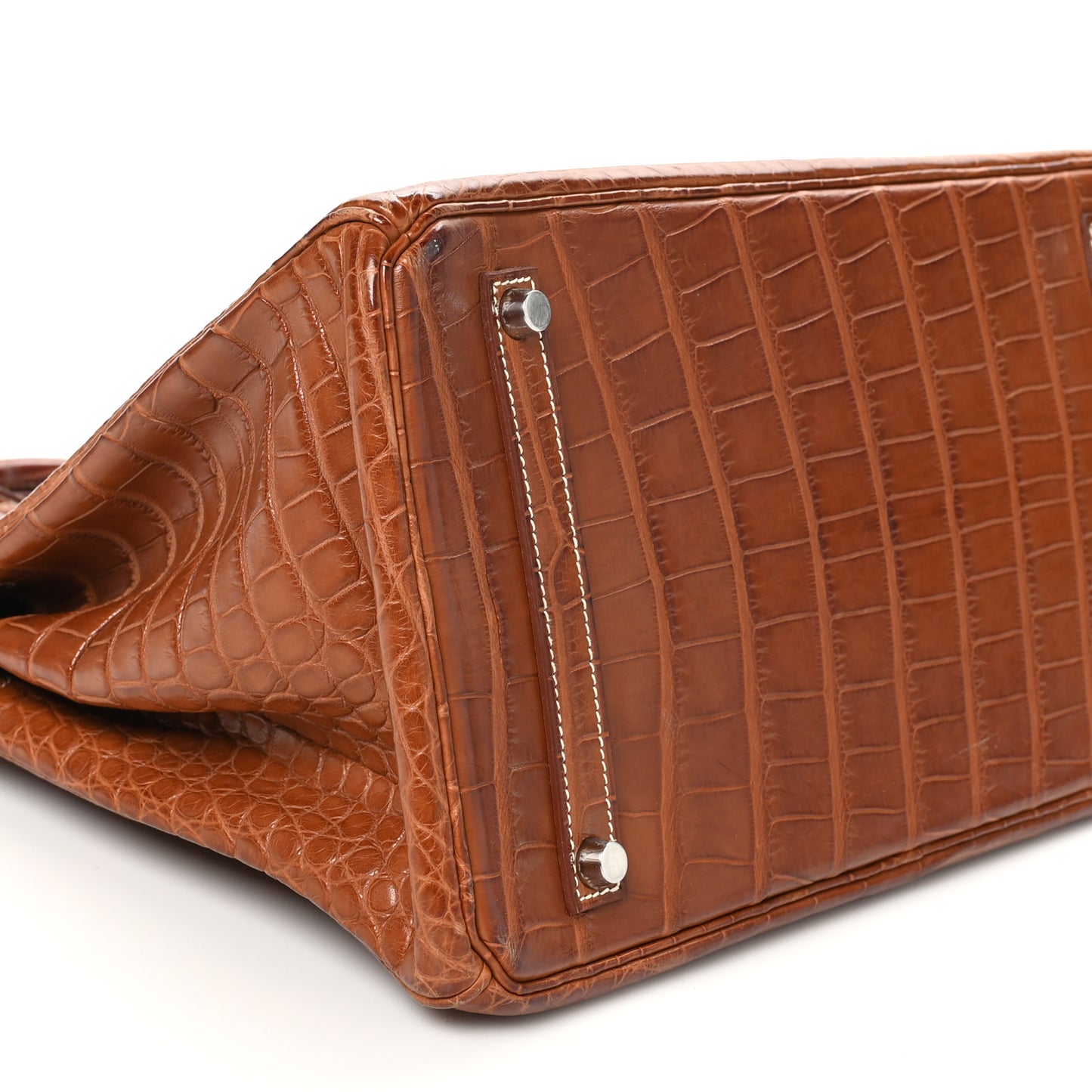 Matte Alligator Birkin 35 Fauve