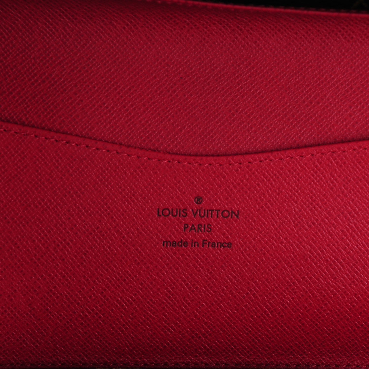 Louis Vuitton Monogram Josephine Wallet Red 7 of 8