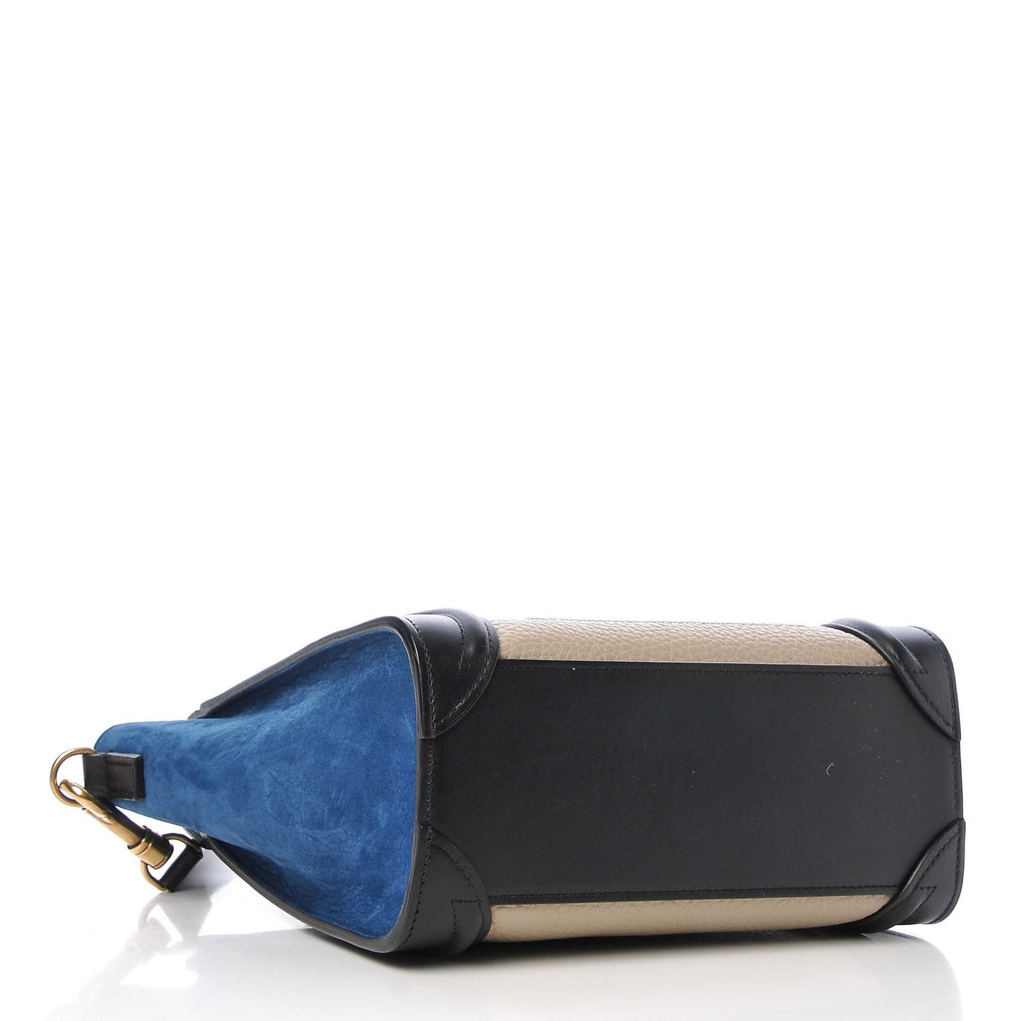 Bullhide Calfskin Nubuck Bicolor Nano Luggage