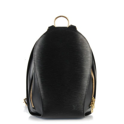 Louis Vuitton Epi Mabillon Backpack Black 1 of 7